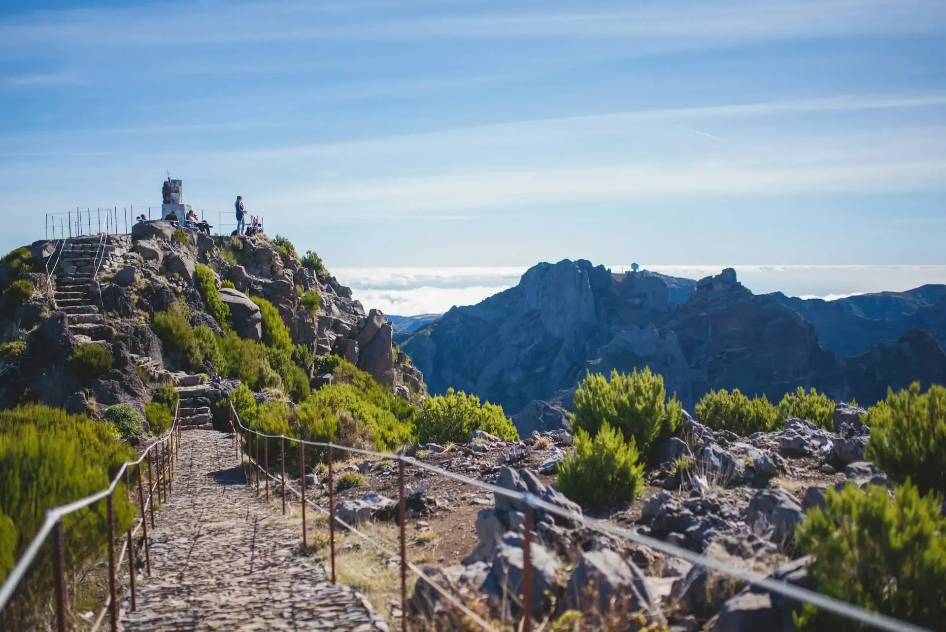 Arieiro to Ruivo ridge